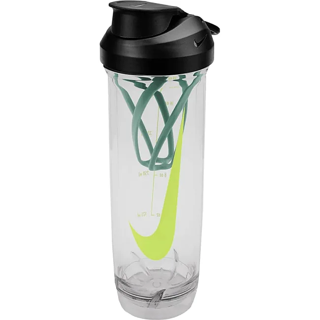 Бутылка Nike TR RECHARGE SHAKER BOTTLE 2.0 24 OZ желтый, зелёный, черный 709 мл