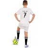 Футбольна форма дитяча із символікою клубу
 REAL MADRID VINI JR 7 домашня 2025 SP-SPORT

 CO-4635 20-30 (Білий)