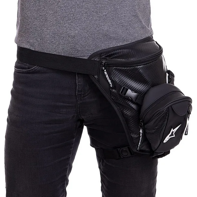 Мотосумка набедренная ALPINESTAR M-4550 3л 31х27х9+8см