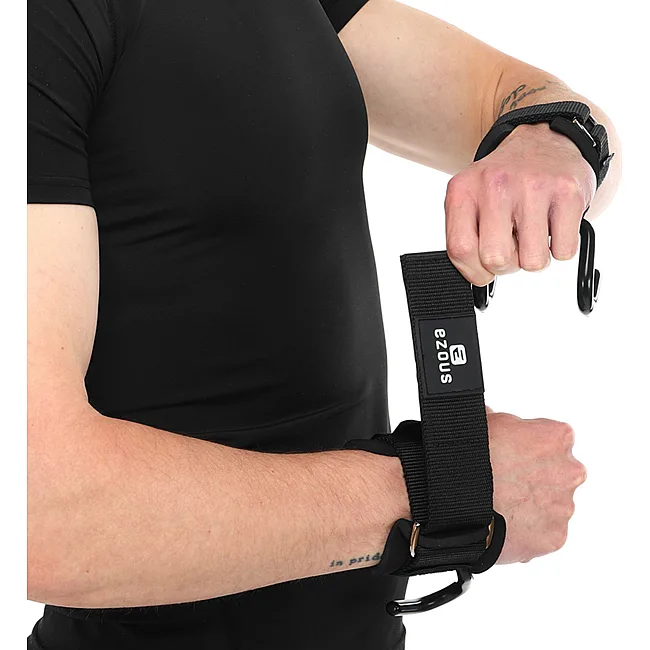 Крюки для тяги и подтягивания
 на запястья LIFTING HOOK EZOUS B-12 2шт