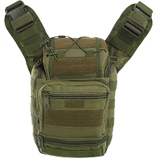 Тактическая сумка через плечо MILITARY RANGERS ZK-9112 30x23x13см 9л (Оливковый)