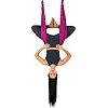 Гамак для йоги Antigravity Yoga ZELART
 FI-4775 (Темно-розовый)