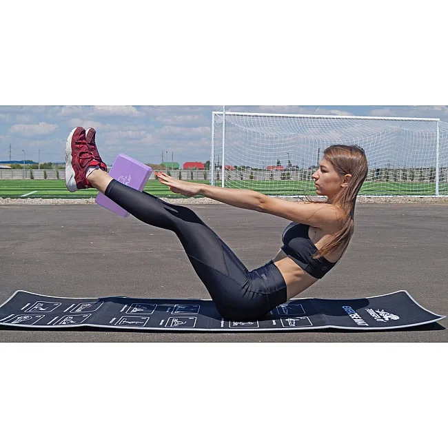 Йога-блок POWERPLAY 4006 Фиолетовый