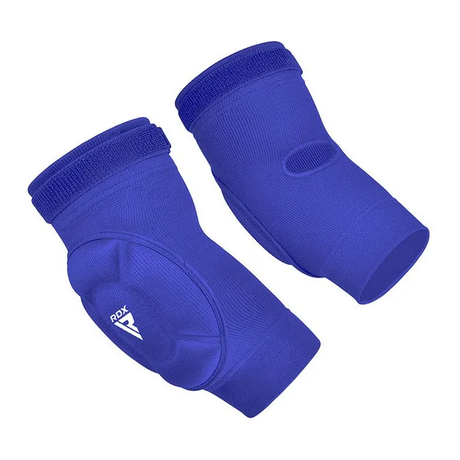 Налокотники спортивные RDX Hosiery Elbow Foam Blue/White