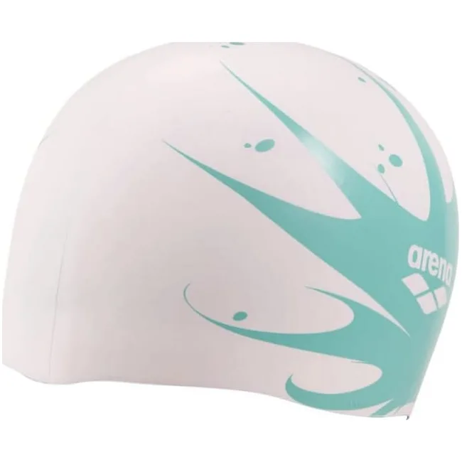 Шапочка для плавания Arena REVERSIBLE CAP фиолетовый, белый