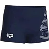 Плавки-шорты для мальчиков Arena TALES SWIM SHORT темно-синий, белый