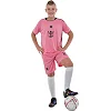 Футбольна форма дитяча із символікою клубу
 INTER MIAMI MESSI 10 домашня 2024 SP-SPORT

 CO-3643 105-160

см (Рожево-чорний)