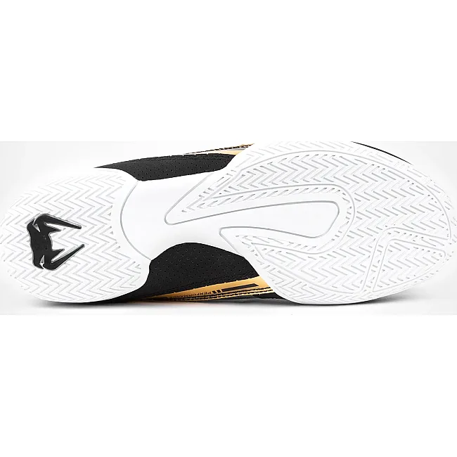 Боксерки для боксу VENUM Elite Black White Gold