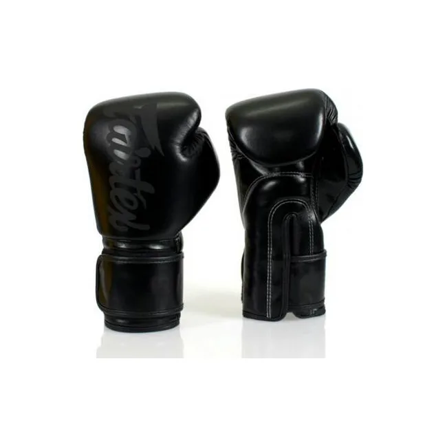 Боксерські рукавички Fairtex BGV14 Solid Black