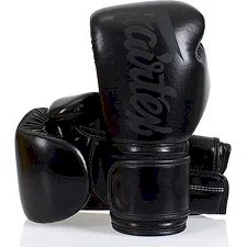 Боксерские перчатки Fairtex BGV14 Solid Black