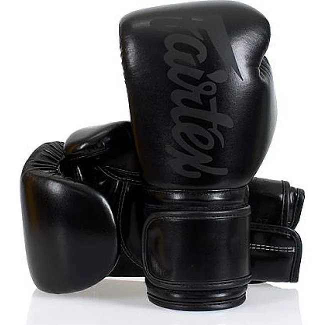 Боксерські рукавички Fairtex BGV14 Solid Black