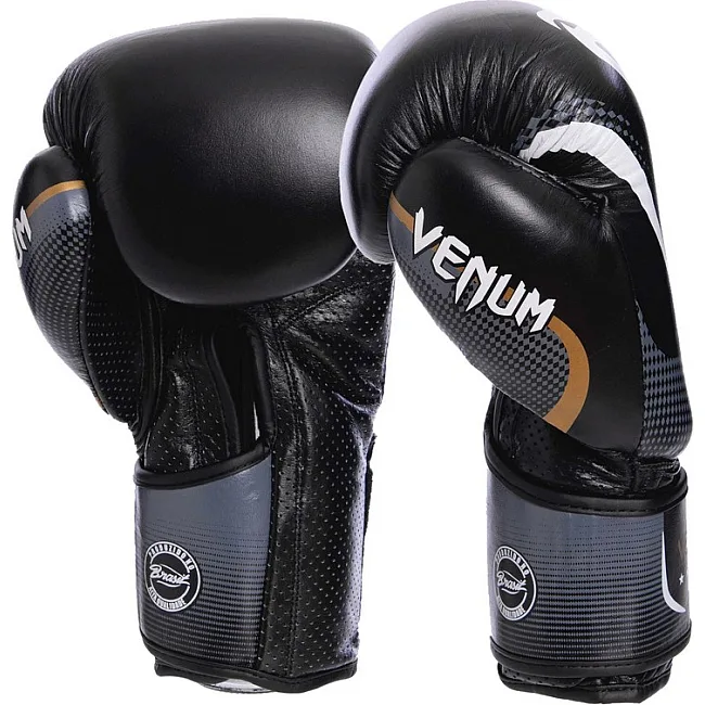 Боксерські рукавички шкіра VENUM NEW ELITE VL-2042