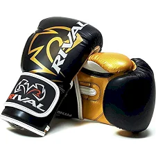 Рукавиці для боксу Rival RB7 Fitness and Bag Black Gold