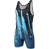 Борцовське трико PERESVIT Temper Adults Wrestling Singlet Blue Black