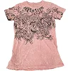 Футболка женская AFFLICTION Er Vneck Tee Silver