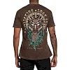 Футболка чоловіча AFFLICTION Nightwatch Java Lava Wash