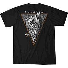 Футболка мужская HOWITZER Viking Bear Tee Black