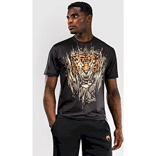 Футболка мужская VENUM Tiger Mens Dry Tech Black Neon Orange