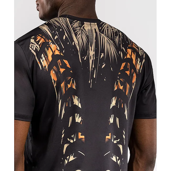 Футболка мужская VENUM Tiger Mens Dry Tech Black Neon Orange
