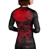 Рашгард жіночий VENUM Santa Muerte 3.0s Long Sleeves Black Red