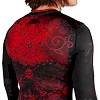 Рашгард жіночий VENUM Santa Muerte 3.0s Long Sleeves Black Red
