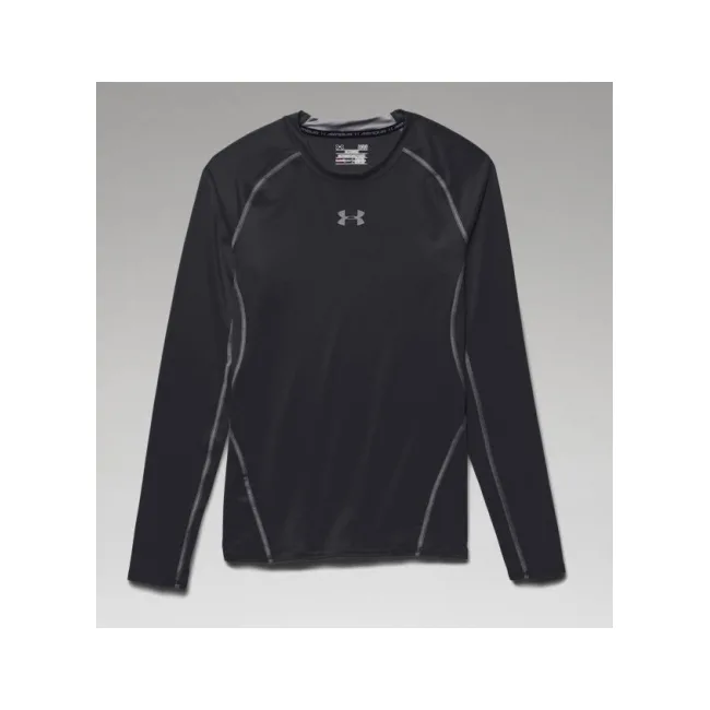 Компресійна футболка Under Armour HeatGear Compression Long Sleeve Black