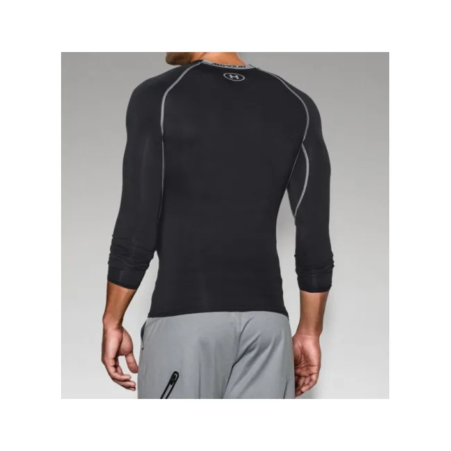 Компресійна футболка Under Armour HeatGear Compression Long Sleeve Black