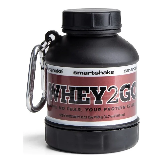 Контейнер SMARTSHAKE Whey2Go Funnel Pillbox 110 мл Black