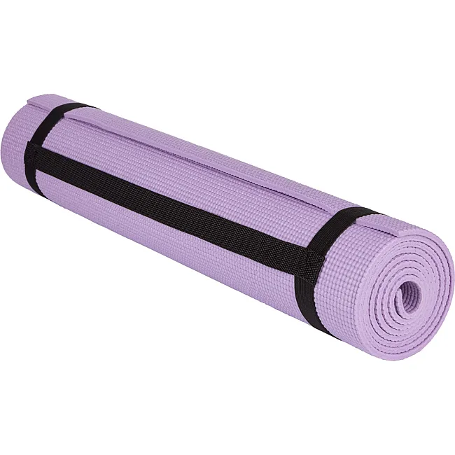 Коврик для йоги POWERPLAY 4010 PVC Лавандовый (173x61x0.6)