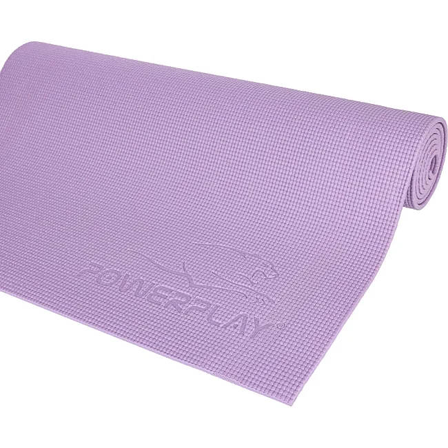 Коврик для йоги POWERPLAY 4010 PVC Лавандовый (173x61x0.6)