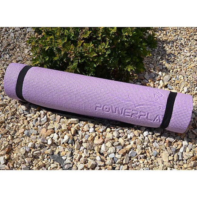 Коврик для йоги POWERPLAY 4010 PVC Лавандовый (173x61x0.6)