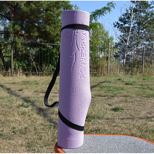 Коврик для йоги POWERPLAY 4010 PVC Лавандовый (173x61x0.6)