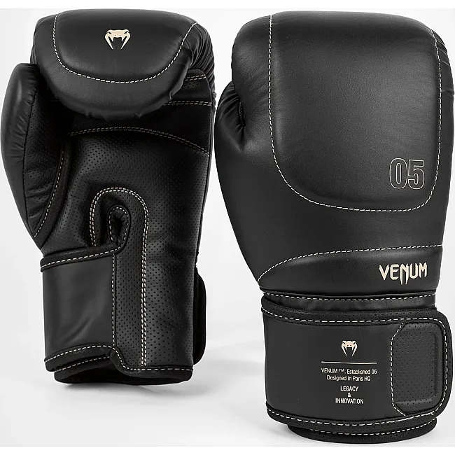 Перчатки для бокса VENUM Impact Evo - Black Beige