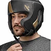 Шлем для бокса Hayabusa T3 Chinless Black Gold