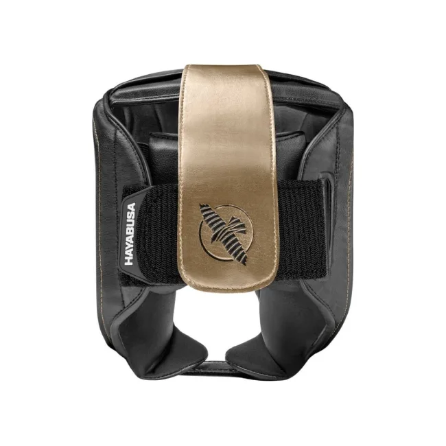 Шлем для бокса Hayabusa T3 Chinless Black Gold