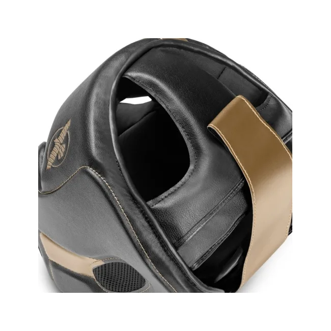 Шлем для бокса Hayabusa T3 Chinless Black Gold
