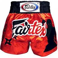 Шорти для тайського боксу Fairtex Limited CollectionThe Assassin Red