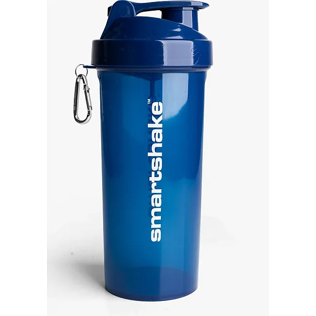 Спортивный шейкер SMARTSHAKE Lite 1000мл Glossy-Navy Blue