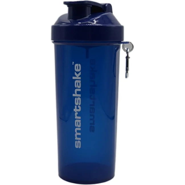 Спортивный шейкер SMARTSHAKE Lite 1000мл Glossy-Navy Blue