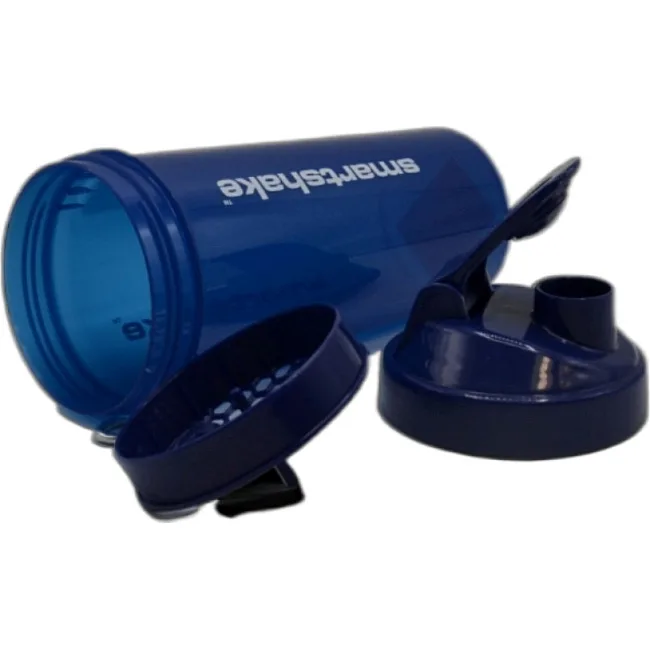 Спортивный шейкер SMARTSHAKE Lite 1000мл Glossy-Navy Blue