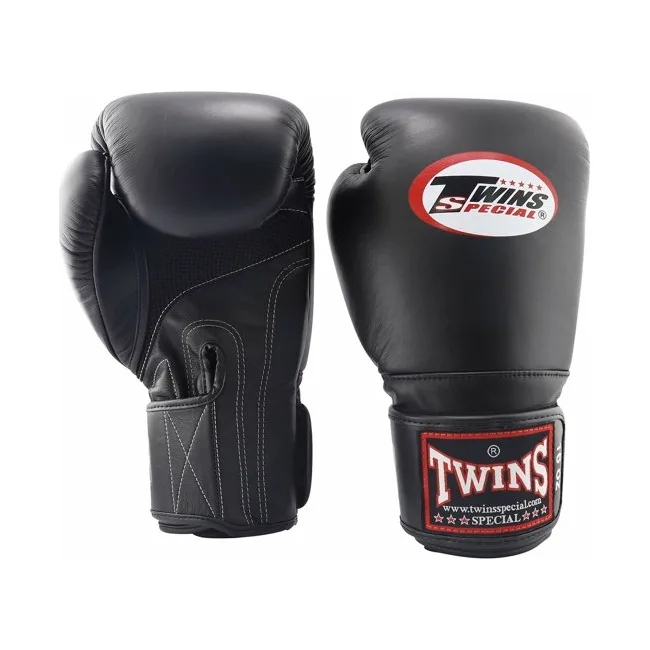 Перчатки для бокса Twins Velcro Mesh Edition BGVLA1 Black
