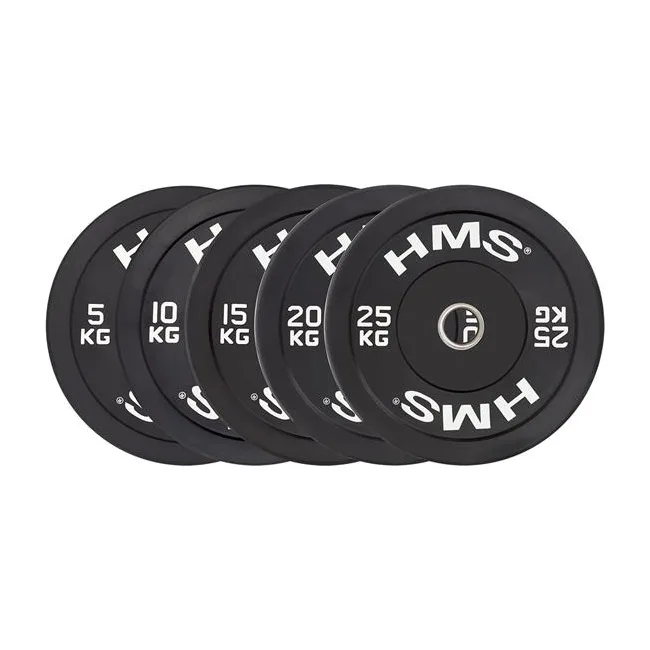 Диск олимпийский HMS BBR25 25 кг черный