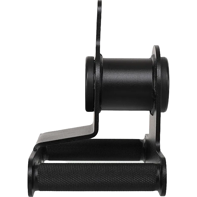 Рукоятка подвійна ручка для блочного тренажера Close-Grip Cable and Landmine Attachment ZELART TA-8413 (Чорний)
