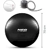 М'яч гимнастический Neo-Sport NS-952 75 см - черный