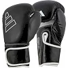 Рукавички для боксу Adidas "Hybrid 80" (чорно-білий) ADIH80