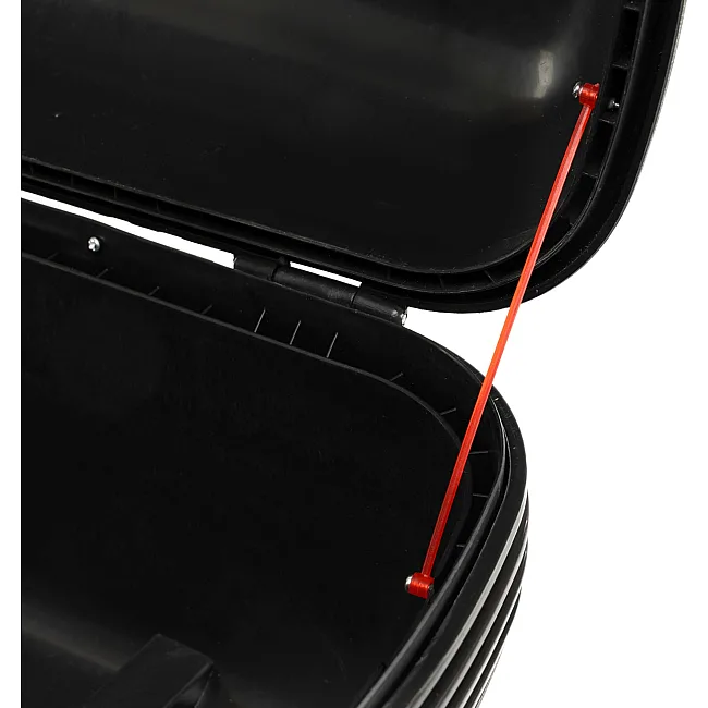 Центральный кофр задний для мотоцикла пластиковый Top Case JUHAO M-999 1шт 43x39x28см (Черный-красный)