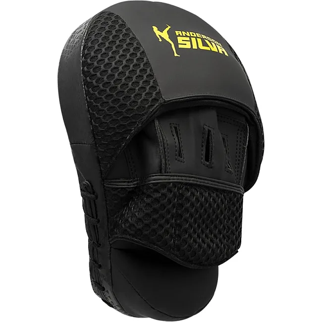Лапи ADIDAS X ANDERSON SILVA 50 | чорно/жовтий | ADIAS50FM