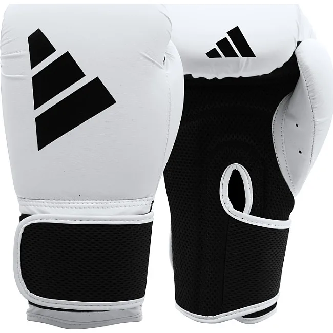 Рукавички для боксу Adidas Power 25 (білий-чорний) PWR25TG
