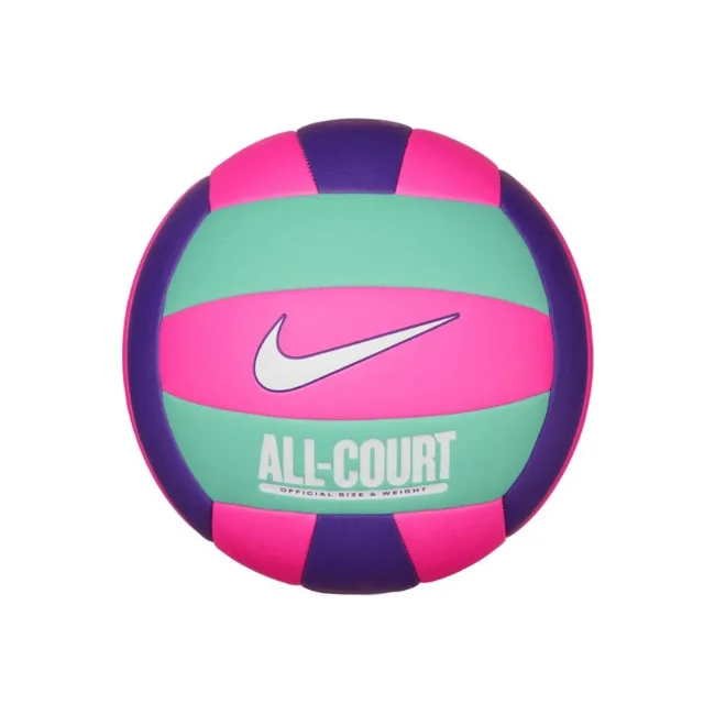 Волейбольний м'яч NIKE ALL COURT VOLLEYBALL DEFLATED PINK BLAST/FIERCE PURPLE/WHITE size 5
