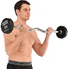 Штанга неразборная с фиксированным весом изогнутая PEV HAMMER STRENGHT TA-9978-20 (Черный)